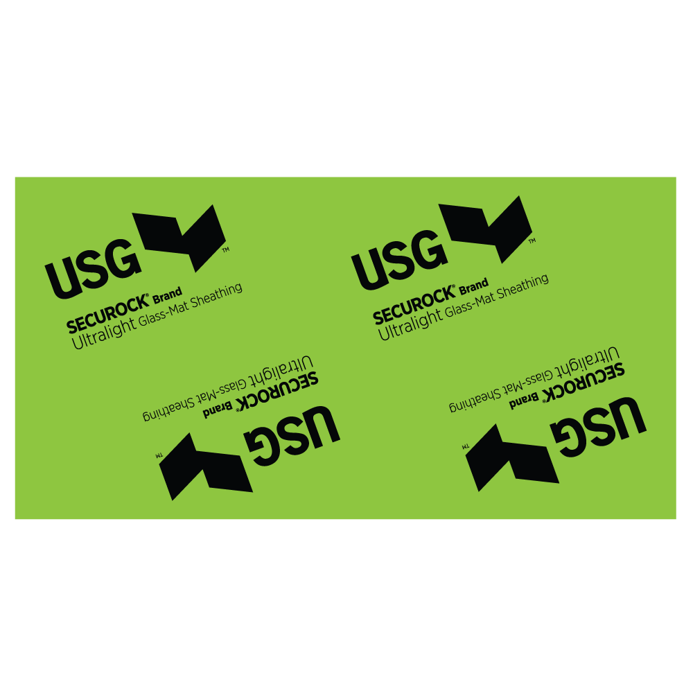 PLANCHA SECUROCK® 4' x 8' x 1/2'' USG