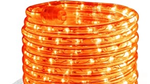LIQUIDACION! MANGUERA LED NARANJA 36/POR METRO 10MT S/CONECTOR