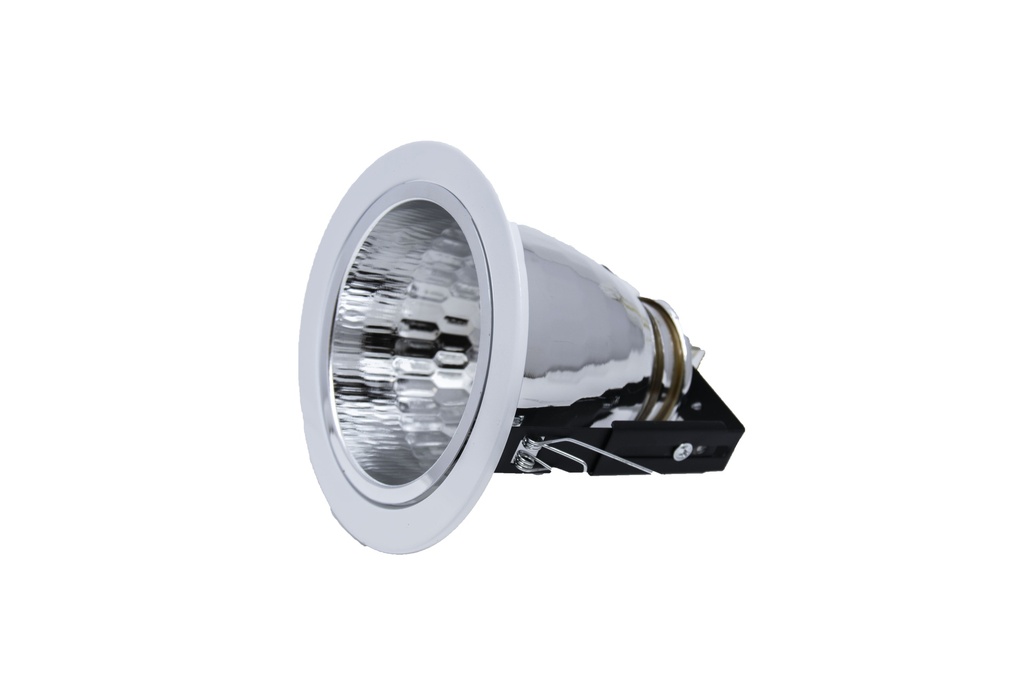 LIQUIDACION! EMPOTRABLE BLANCO 6'' SIN CRISTAL BOMB / VERTICAL