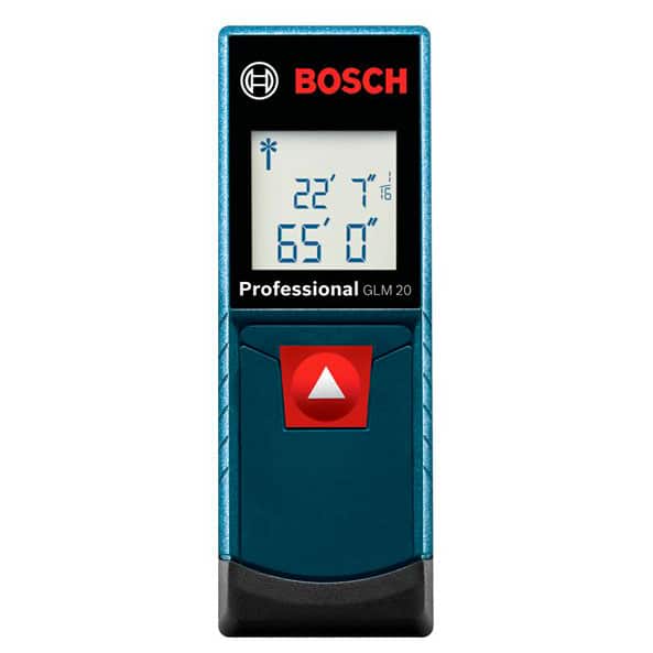 CINTA LASER BOSCH 65 PIES 20 METROS REF. GLM 20