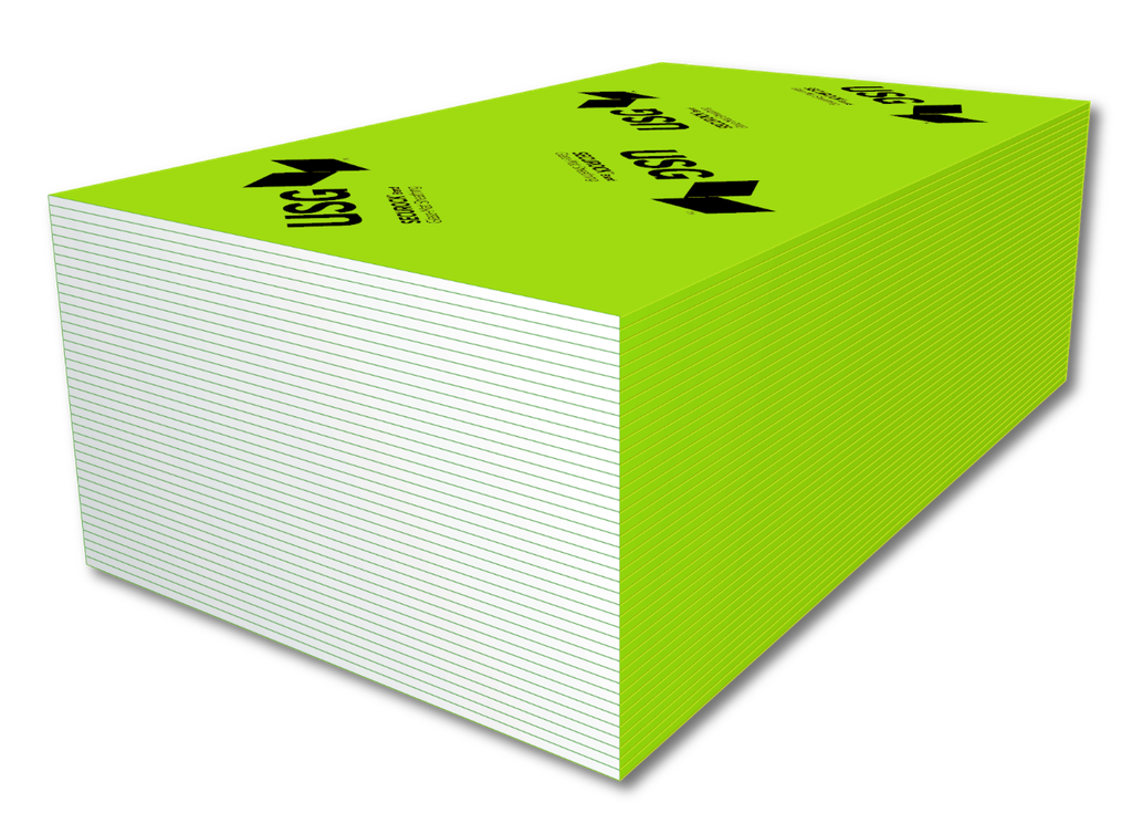 PLANCHA SECUROCK 4' x 8' x 1/2'' USG