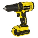 TALADRO ATORNILLADOR INALAMBRICO 1/2" 20V STANLEY SCD20C2K-B3 (INCLUYE BATERIA)