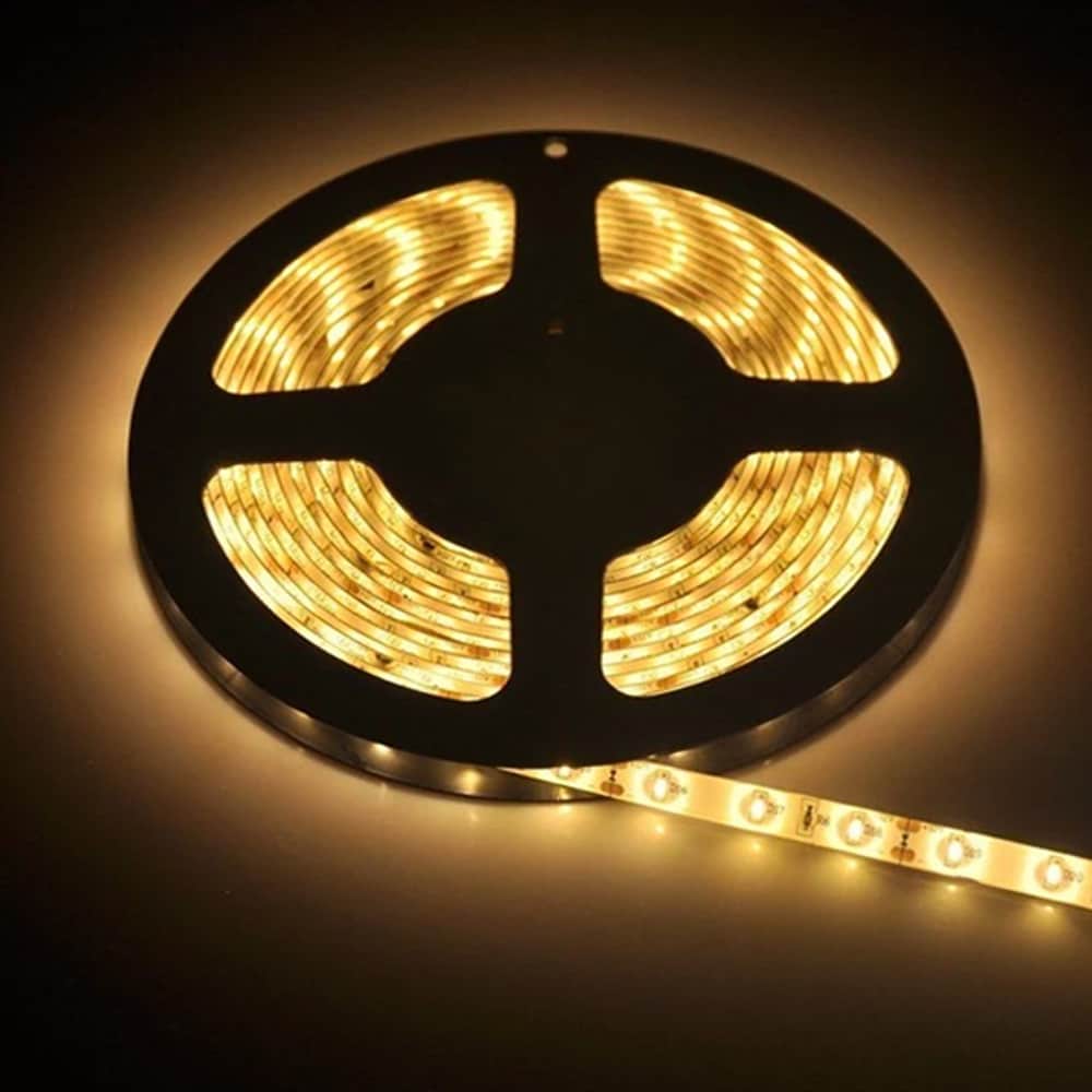 LIQUIDACION! CINTA LED LUZ CALIDA 5M 60LEDxMT IP-33 14.4W/MT