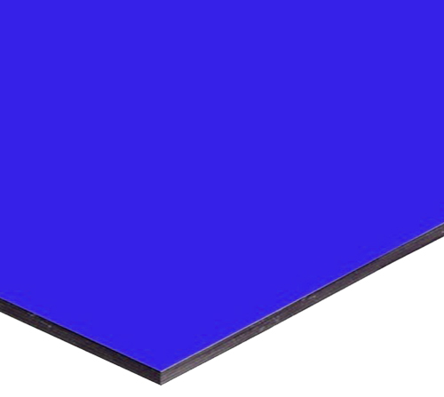 ALUMINIO COMPUESTO ACM CON CUBIERTA PVDF 4mm x 4' x 8' EXTERIOR ECOMAT AZUL - AE36C