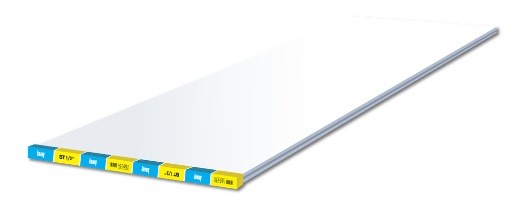 PLANCHA YESO 1/2" x 4' x 8' KNAUF LIGERA