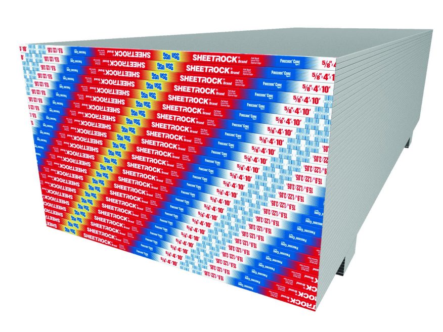 PLANCHA YESO RESISTENTE AL FUEGO 5/8" x 4' x 8' USG