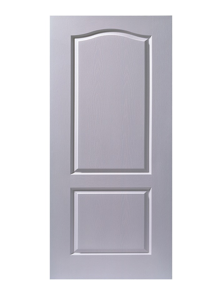 PUERTA BLANCA HDF 2 PANELES 80 x 210 CM PARA INTERIOR