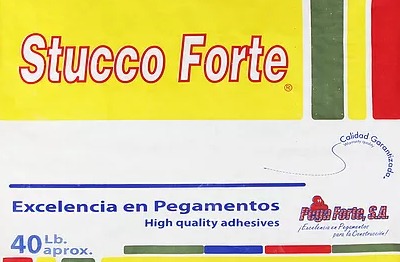 STUCCO FORTE BLANCO FUNDA 35LBS