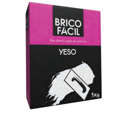 BRICO FACIL YESO 2 LBS (CAJA COMPLETA 12/1)