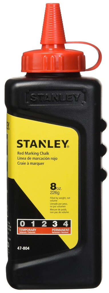 POLVO TIRA LINEA ROJO 8OZ STANLEY 47-804LA