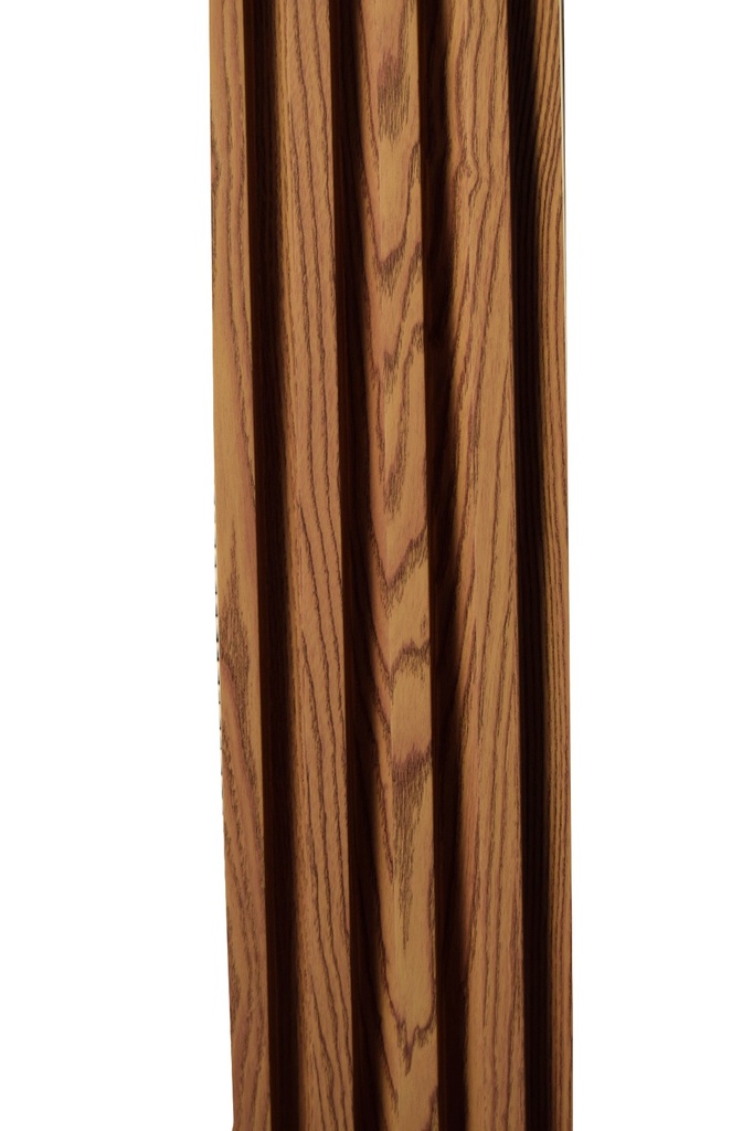 PANEL DE PARED DECORATIVO INTERIOR ECOMAT COLOR MARRON CLARO 17CM x 290CM x 26mm