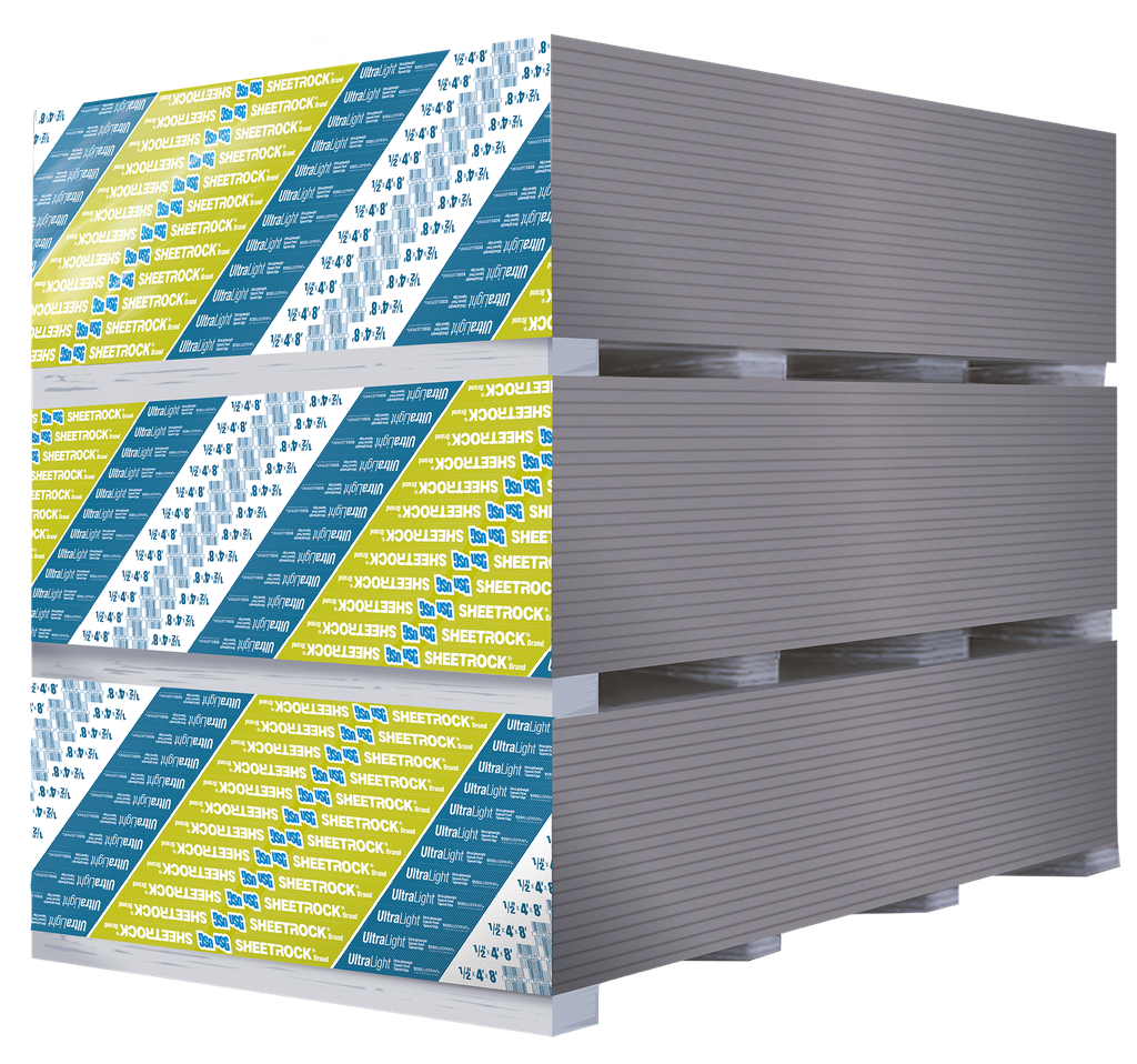 PLANCHA YESO 1/2" x 4' x 8' USG SHEETROCK®ULTRALIGERA