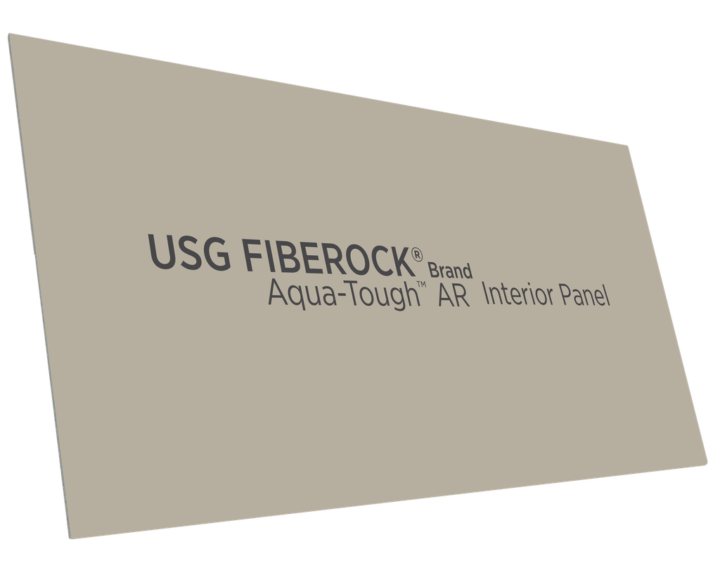 PLANCHA FIBEROCK® AQUA TOUGH 4' x 8' x  1/2'' USG
