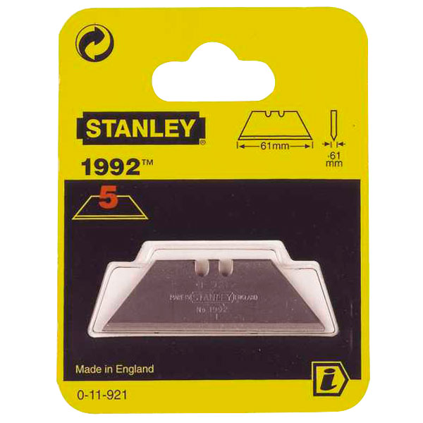 REPUESTO CUCHILLA 5/1 HEAVY DUTY STANLEY 11-921