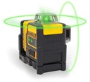 NIVEL LASER 360 DEWALT 2 LUCES VERDE 360 12V MAX DW0811LG