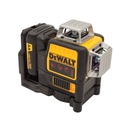 NIVEL LASER 360 DEWALT 3 LUCES ROJO 360 12V DW089LR