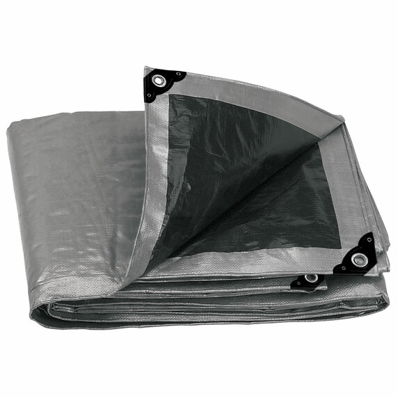 LONA PLASTICA GRIS 14 X 18 TRUPER LT-45