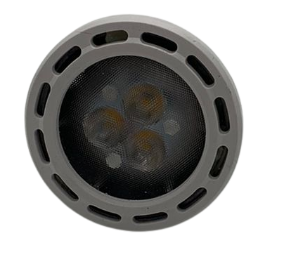 [376] BOMBILLO LED JCDR 2900K 3W LUZ CALIDA