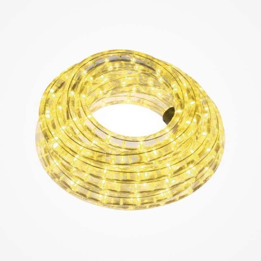 [482] LIQUIDACION! MANGUERA LED AMARILLA 36/POR METRO 10MT S/CONECTOR