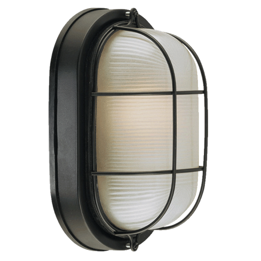 [64150] LAMPARA LED OVALADA EXTERIOR 8'' NEGRA  WESTINGHOUSE 64150
