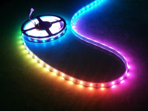 [671] LIQUIDACION! CINTA LED RGB MULTICOLOR 5M IP20 SIN DRIVER