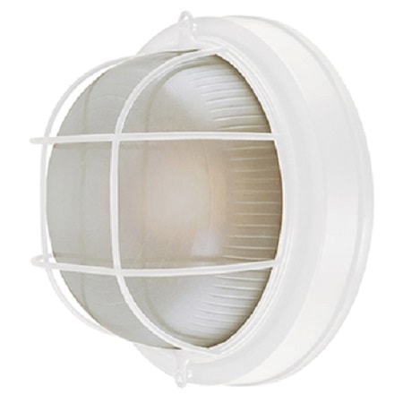 [67836] LAMPARA LED REDONDA EXTERIOR 8'' BLANCA WESTINGHOUSE 67836