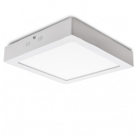 [706] LAMPARA SUPERFICIE LED CUADRADA 18W 4100K