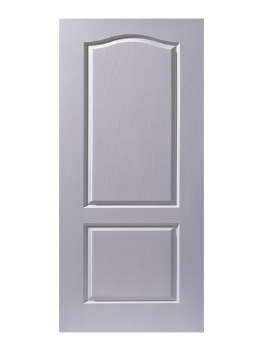 [987] PUERTA BLANCA HDF 2 PANELES 80 x 210 CM PARA INTERIOR