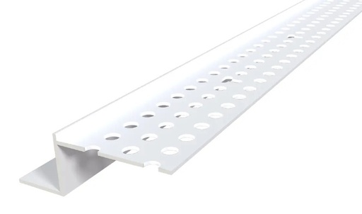 [1387] ESQUINERO PLASTICO TIPO Z  5/8" x 3/4" x 10' USA