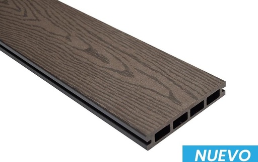 [0043] ■MADERA SINTETICA ECOMAT (GRAY) COLOR GRIS OSCURO 14cm x 290cm x 24mm STANDARD