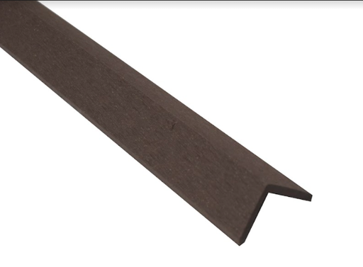 [007] ANGULAR DE TERMINACION ECOMAT (GRAY) COLOR GRIS OSCURO 5.5cm x 4.5cm x 290cm STANDARD