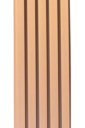 [0036] PANEL DE PARED DECORATIVO INTERIOR/EXTERIOR ECOMAT (MAPLE) COLOR MIEL 20CM x 290CM x 26mm