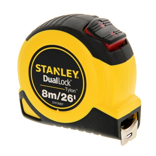 [3607] CINTA METRICA 8M DOBLE BLOQUEO STANLEY STHT36807-0