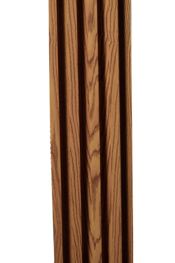 [WPC001] PANEL DE PARED DECORATIVO INTERIOR ECOMAT COLOR MARRON CLARO 17CM x 290CM x 26mm