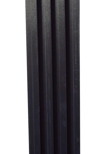 [WPC005] PANEL DE PARED DECORATIVO INTERIOR ECOMAT COLOR NEGRO 17CM x 290CM x 26mm