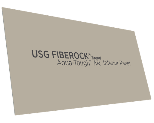 [638] PLANCHA FIBEROCK® AQUA TOUGH 4' x 8' x  1/2'' USG
