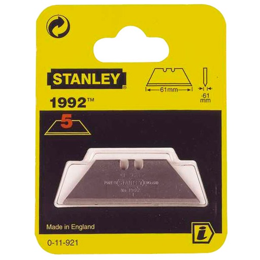 [3621] REPUESTO CUCHILLA 5/1 HEAVY DUTY STANLEY 11-921