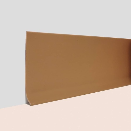 [1750] ZOCALO VINIL MARRON CLARO 4'' (SABLE042) MDPRO