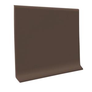 [1754] ZOCALO VINIL MARRON 4'' (BROWN047) MDPRO