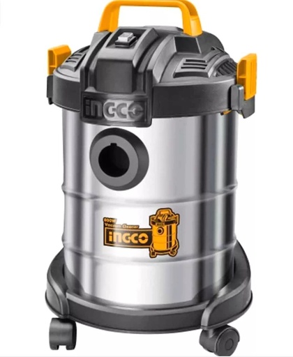 [37015] ASPIRADORA SECO HUMEDO 12LT 800W INGCO UVC14122